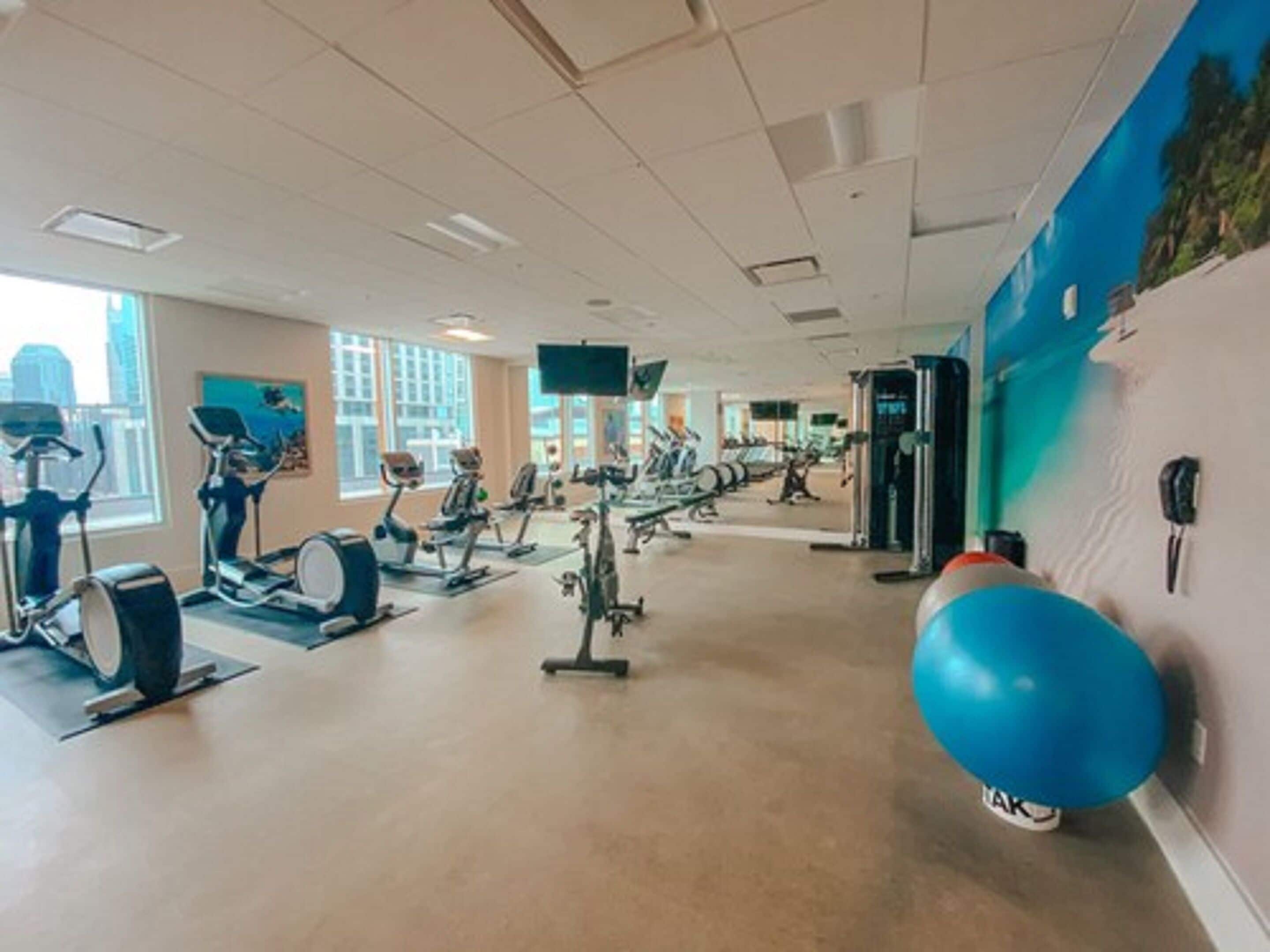 fitness studio