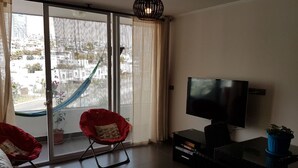 Living area - Depto. Bordemar Edificio Huantajaya (Iquique)
