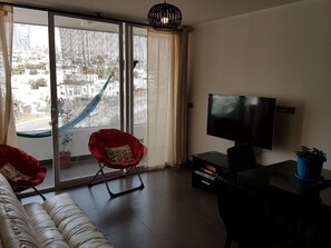 Living area - Depto. Bordemar Edificio Huantajaya (Iquique)