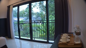 Deluxe Double Room | View from room - Purnama Hotel (Ubud)