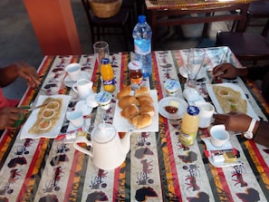 Free daily local cuisine breakfast
