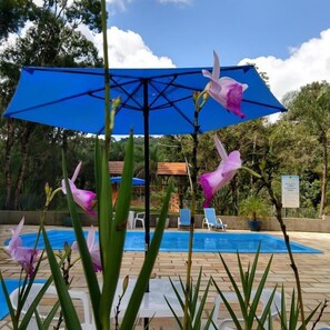 Alberca al aire libre por temporada 