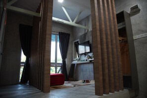 Superior Family Room With Mini Hall | Blackout drapes, iron/ironing board, free WiFi, bed sheets - Rick Resort Teluk Intan (Teluk Intan)