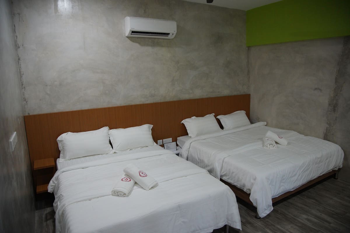 Superior Family Room With Mini Hall | 1 bedroom, blackout drapes, iron/ironing board, free WiFi