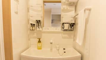 Double Room, Partial Ocean View | Bathroom sink