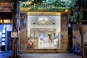 Fassade der Unterkunft