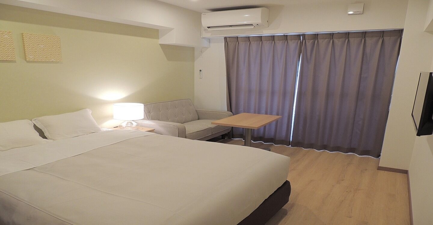 Blackout drapes, iron/ironing board (on request), WiFi (free)