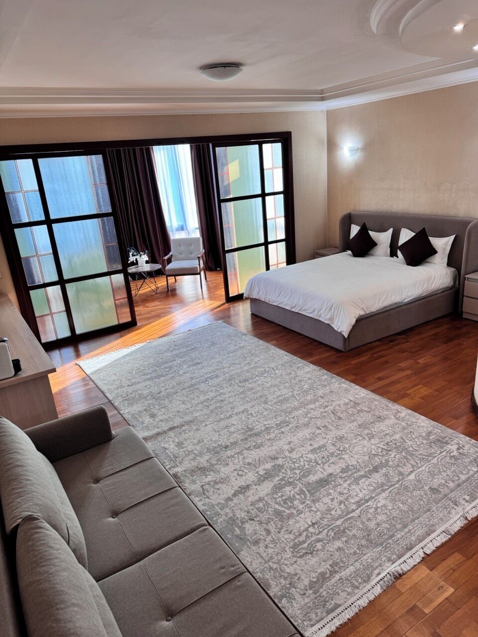 Luxury-Zimmer, 1 King-Bett, Nichtraucher, Bergblick