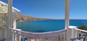 Familie maisonnette, uitzicht op zee | Uitzicht op strand/zee