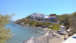 Voorkant van accommodatie