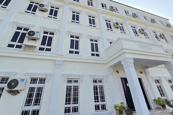 Voorkant van accommodatie