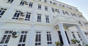 Majoituspaikan julkisivu