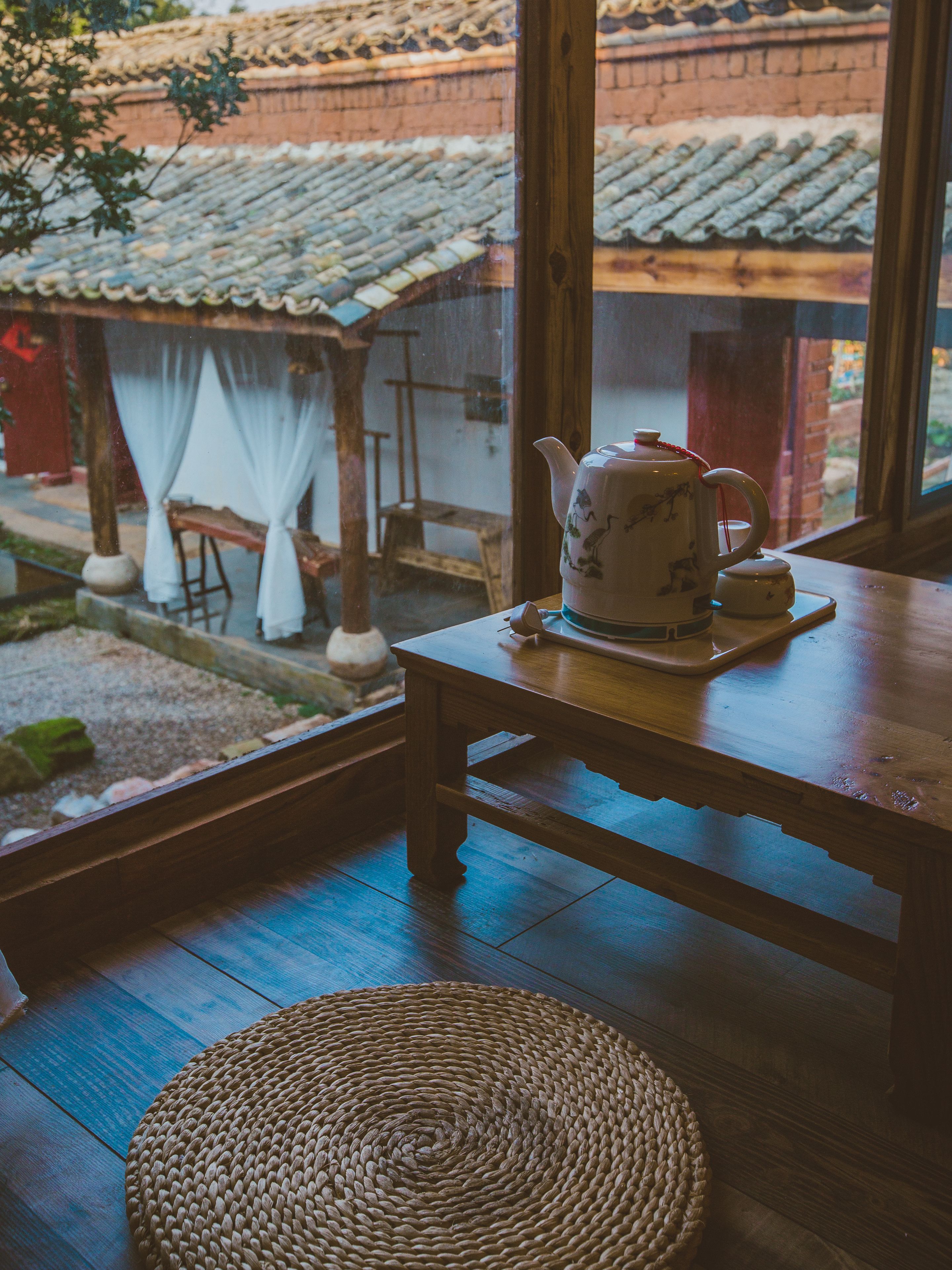 romantic double room, 1 bedroom | courtyard view