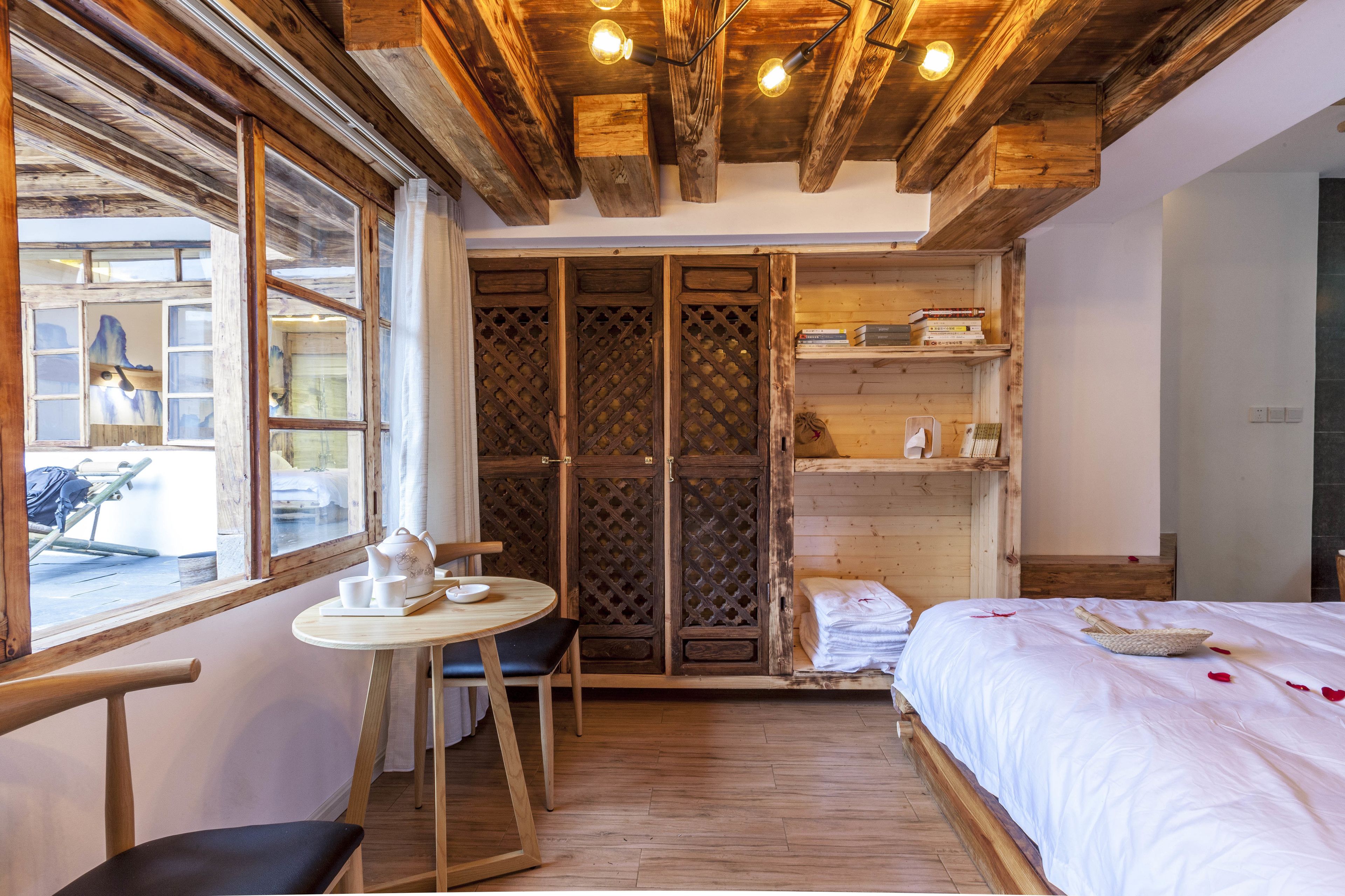 romantic double room, 1 bedroom | courtyard view