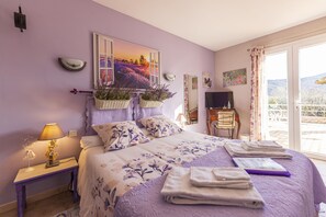 Room, Non Smoking, Pool View (Lavande) | Individually decorated, individually furnished, desk, blackout drapes