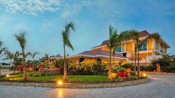 Fassade der Unterkunft