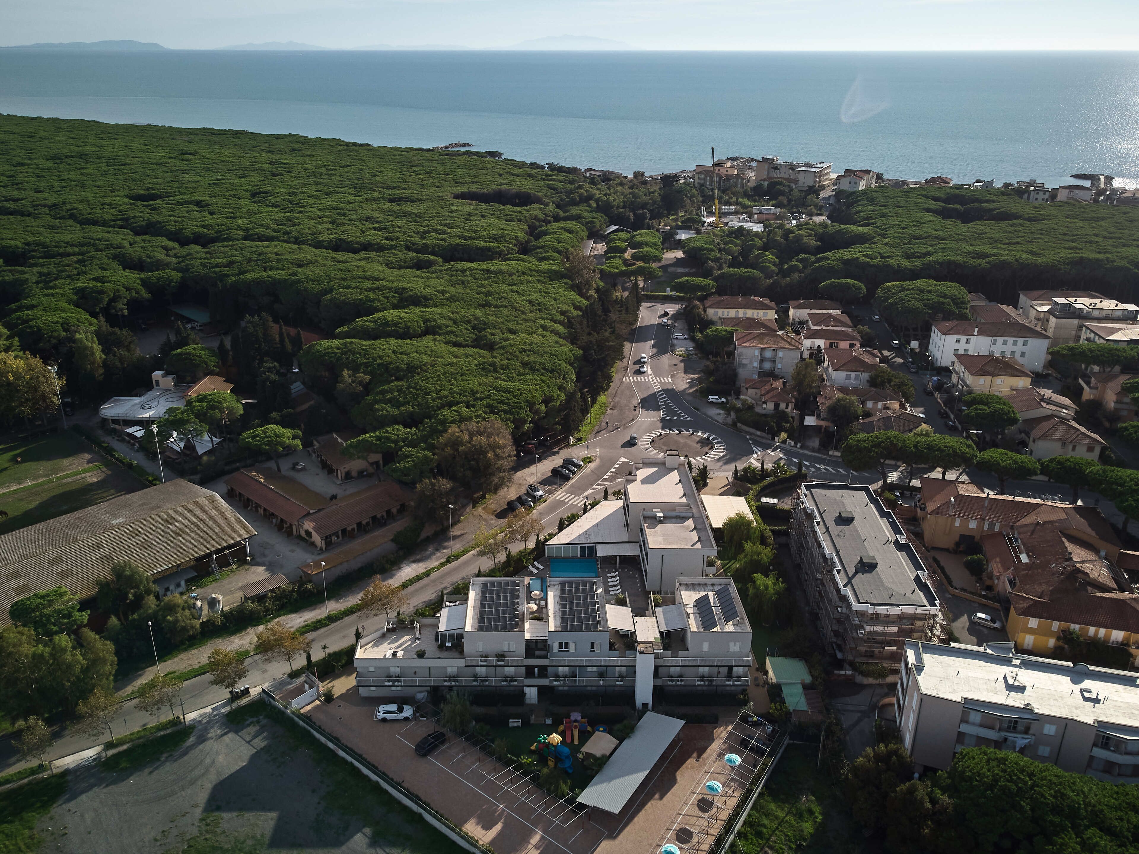 Aerial view