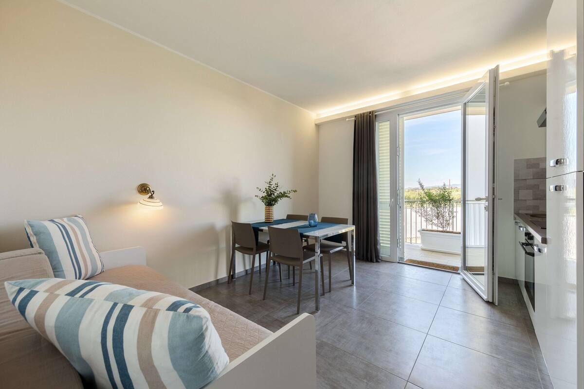 Apartment, 2 Bedrooms | Living area | Smart TV