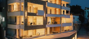 HOTEL MEDITERRANEO LIMAN free private beach for hotel guest