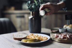 Opções para refeição