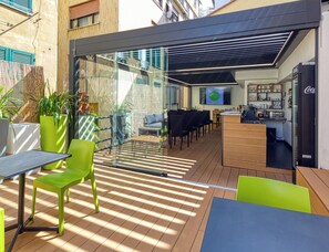 Terrace/patio - Hotel Doria (Genoa)