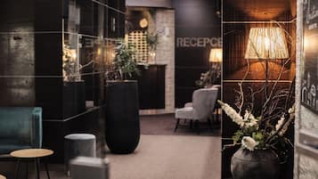 Sala de estar en el lobby