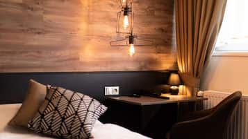Soundproofing, iron/ironing board, free WiFi, bed sheets