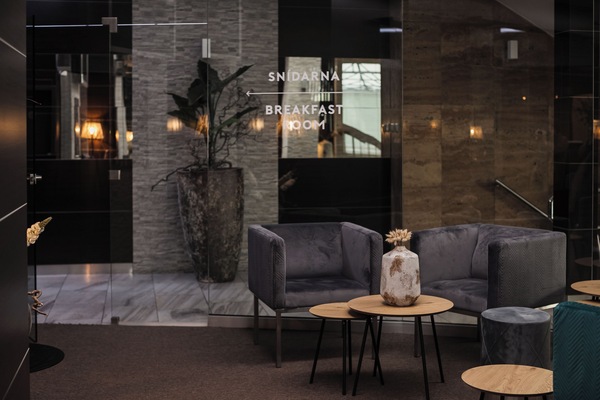 Lobby sitting area