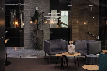 Lobby sitting area. Interhotel Tatra