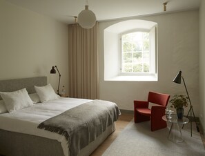 Superior Room, Courtyard View | Premium bedding, down comforters, blackout drapes, soundproofing - Wanås Restaurant Hotel (Knislinge)