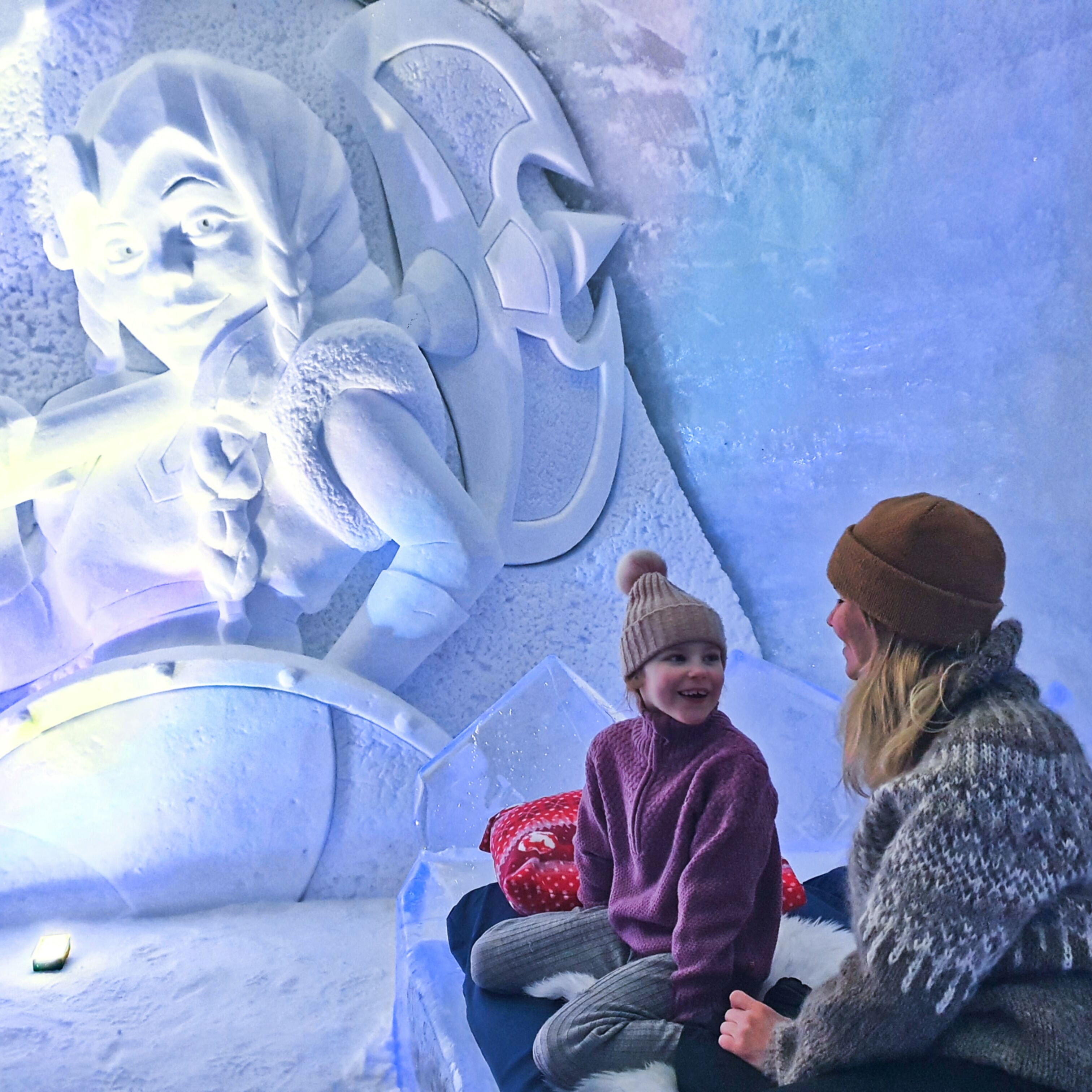 snowhotel familie rom (design) | 1 bedroom, individually decorated, free wifi, bed sheets