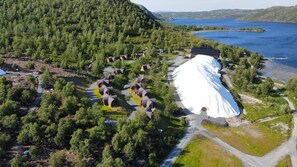 Kart over overnattingsstedet