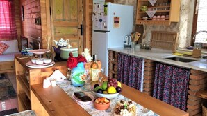 Villa, 1 Bedroom, Non Smoking, Private Pool | Private kitchen - Villa Ceviz (Kas)