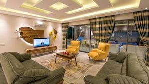 Villa, 3 Bedrooms | Living room | Flat-screen TV - Villa Detay (Kas)
