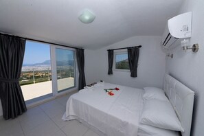 4 habitaciones y ropa de cama 
