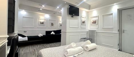 Vierbettzimmer | Zimmersafe, schallisolierte Zimmer, kostenloses WLAN, Bettwäsche