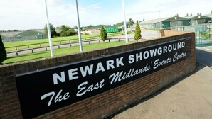 Señal para Newark Showground, Centro de Eventos East Midlands.