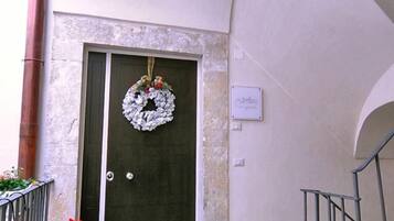Entrada al alojamiento