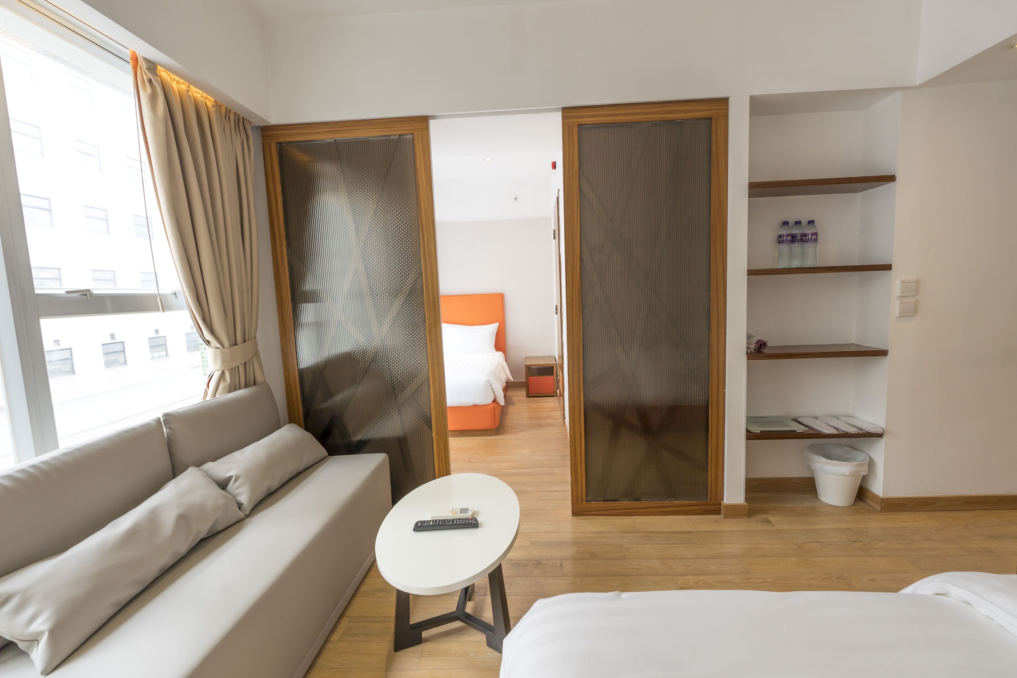 deluxe triple room | 1 bedroom, in-room safe, iron/ironing board, rollaway beds