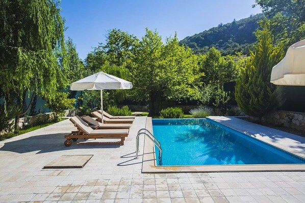 Indoor pool, outdoor pool - Villa Entas 1 (Kas)