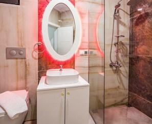 Villa, 3 Bedrooms, Private Pool | Bathroom | Shower - Villa Firuze (Kas)