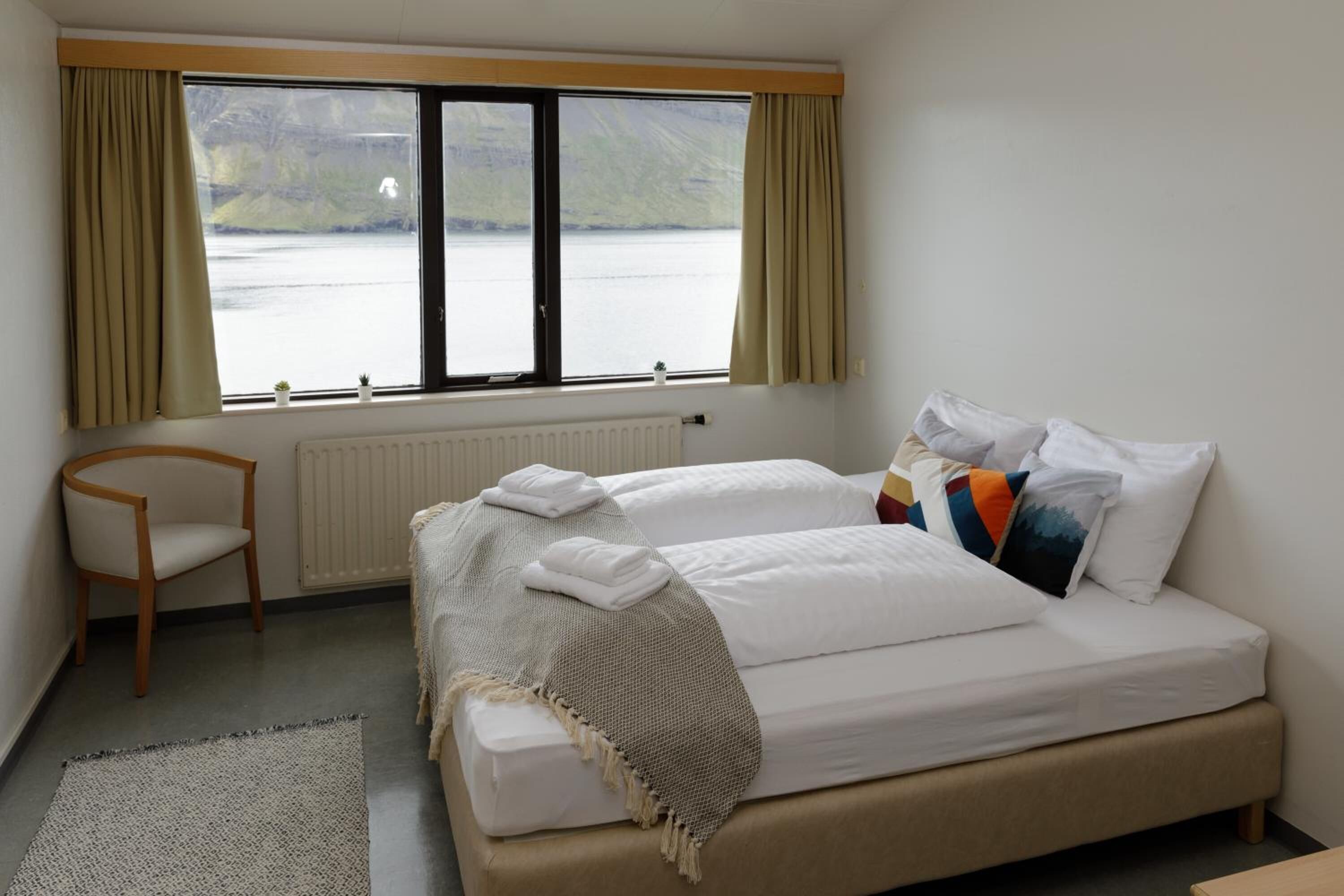 Blackout drapes, free cribs/infant beds, free WiFi, bed sheets