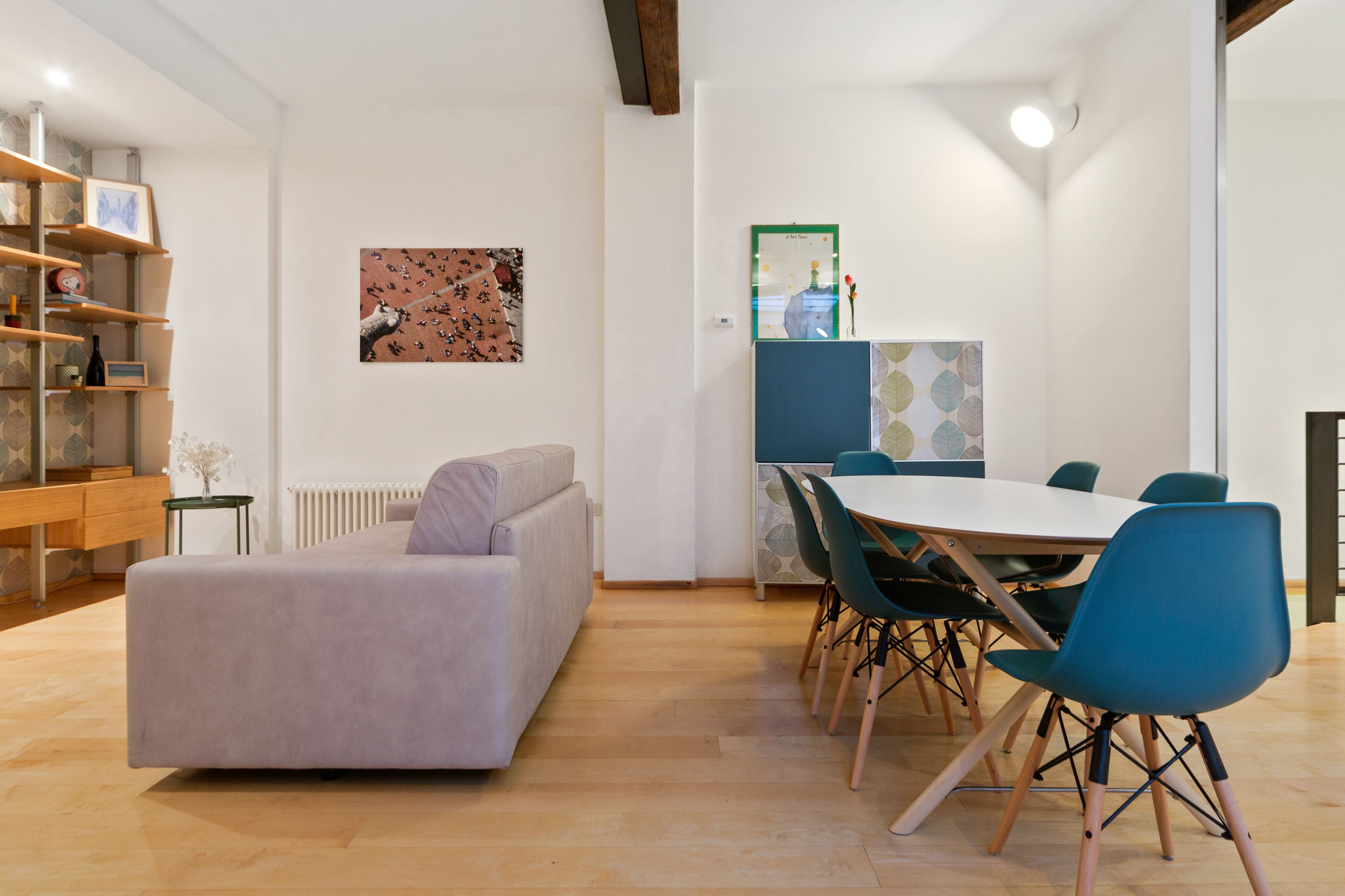 Apartment, 1 Bedroom | Living area | Flat-screen TV