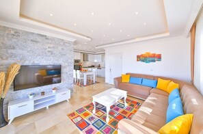 Living area - Villa Gunbatimi (Kas)