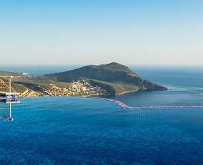 2 outdoor pools, sun loungers - Villa Heart (Kas)