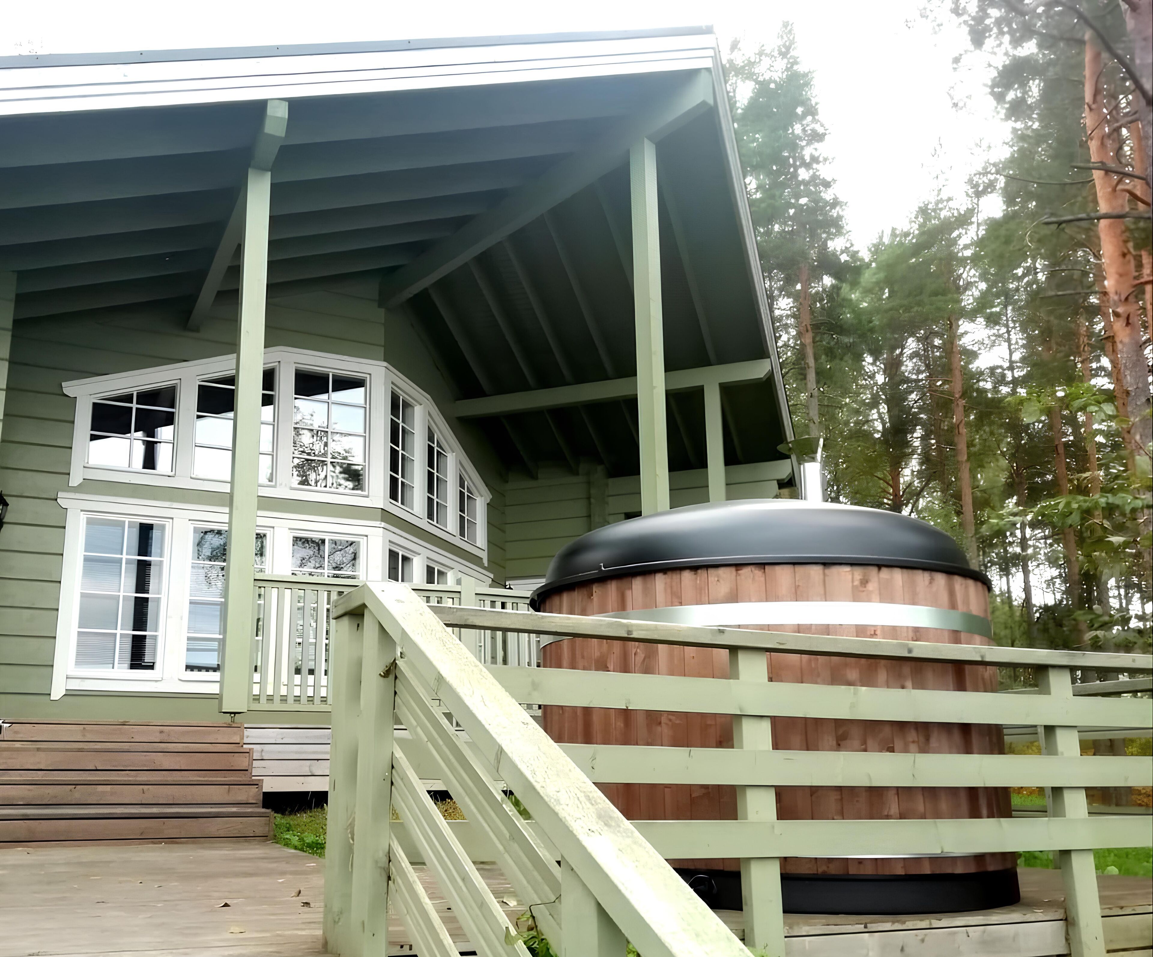 Luxury-Villa, 2 Schlafzimmer, Sauna, Seeseite | Eigener Whirlpool