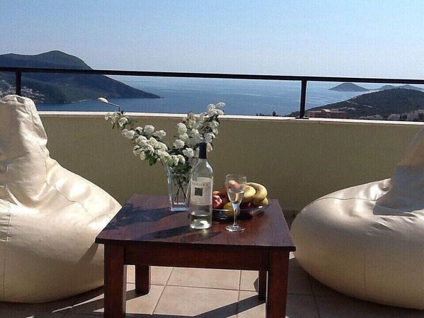 Villa, 3 Bedrooms | Balcony view - Villa Petan (Kas)