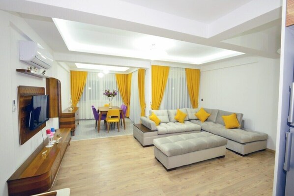 Villa, 3 Bedrooms | Living area | Flat-screen TV - Villa Nose (Fethiye)