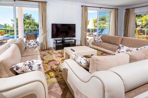 Villa, 6 Bedrooms | Living area - Villa Tepe (Kas)