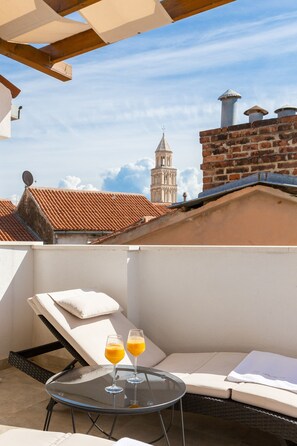 Deluxe Double Room, Terrace | View from room - Le Premier Luxury Rooms (Split)